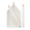 Crystal Lane DIY White Gem Rhinestone Tray with 2 Pickup Sticks